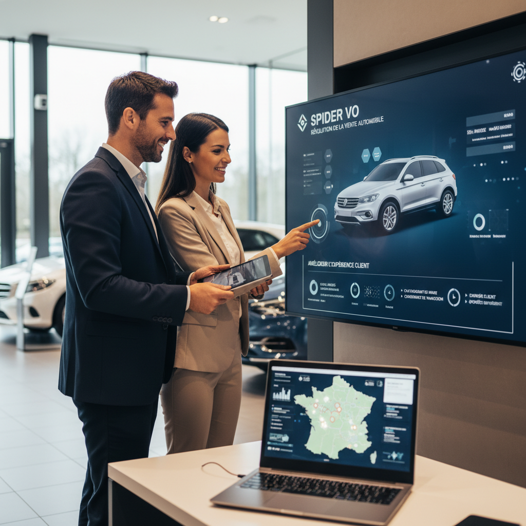 Logiciel VO B2B: Spider VO, Révolution Vente Automobile